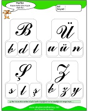 Büyük ve Küçük Sesleri Eşleştir